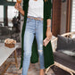 Velvet Long Sleeve Coat