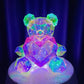 Gorgeous Shining LED Light Teddy Bear Holding a Heart ❤️