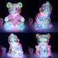 Gorgeous Shining LED Light Teddy Bear Holding a Heart ❤️