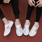 WOMEN'S SUMMER CASUAL FLYING WOVEN BREATHABLE HALF SLIPPERS