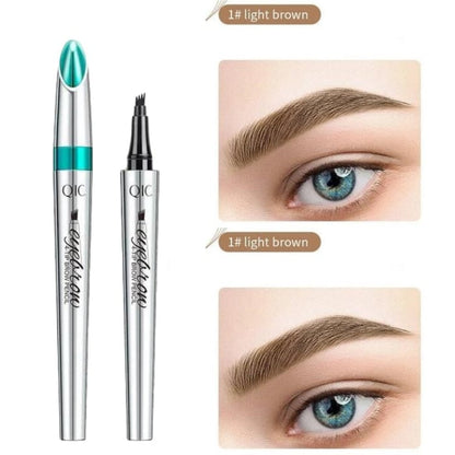 BUY 1 GET 1 FREE(2 PCS)🎉High Quality 3D Waterproof Microblading Eyebrow Pen 4 Fork Tip Tattoo Pencil