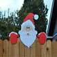 (🔥Christmas Sale 49% OFF!!)🎁🎅Santa Claus Fence Peeker Holiday Outdoor Decoration