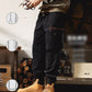 Men's Harem Loose-Fitting Ankle Banded Pants