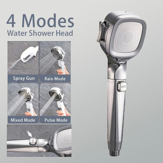 💖Hot Sale 48% OFF-🎁4-in-1 Pressurized Shower Head