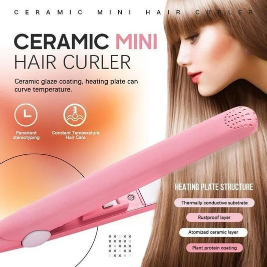 Mini ceramic curlers